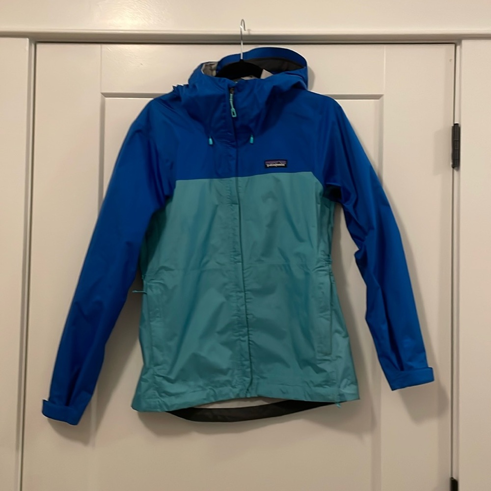 Women’s Patagonia Torrentshell Waterproof Jacket Blue / Turquoise